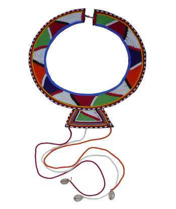 Collier africain tribal traditionnel Massai destockage