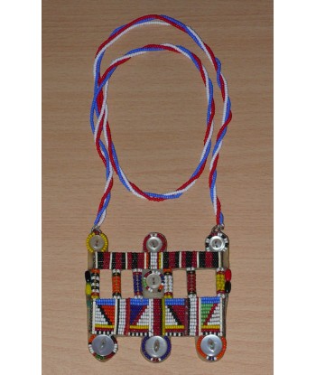 Bijou sautoir africain traditionnel en stock