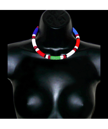 Collier africain tubulaire Massai prix