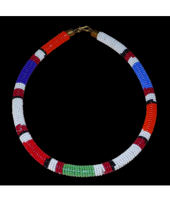 Collier africain tubulaire Massai prix