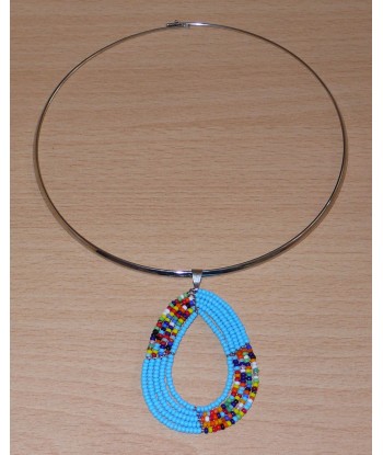 Bijoux bohème bleu ciel et multicolores en ligne des produits 