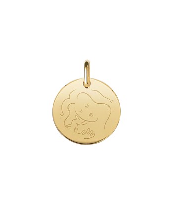 MEOW Medal Necklace - Vermeil - Simple Love Voir les baskets