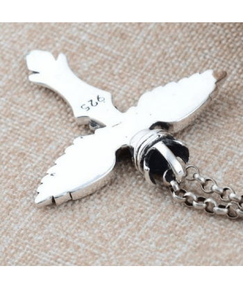 Collier des Ailes Sacrés en linge