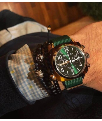 MONTRE BRISTON - CLUBMASTER CLASSIC ACÉTATE – VERT ANGLAIS ouvre sa boutique