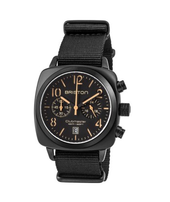 MONTRE BRISTON - CLUBMASTER CLASSIC ACÉTATE – NOIR MAT l'achat 