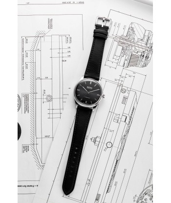 Montre Vulcain - Grand Prix 39mm - Black Amélioration de cerveau avec