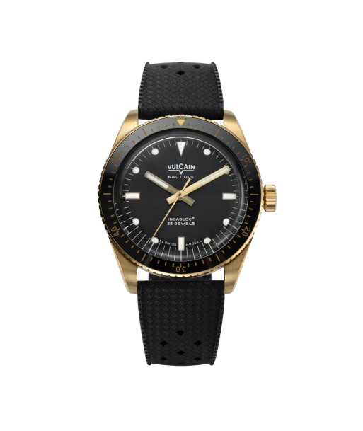 Montre Vulcain - Skindiver Nautique 38mm - Bronze & Black le concept de la Pate a emporter 