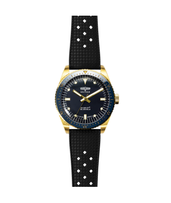 Montre Vulcain - Skindiver Nautique 38mm - Gold & Blue Venez acheter