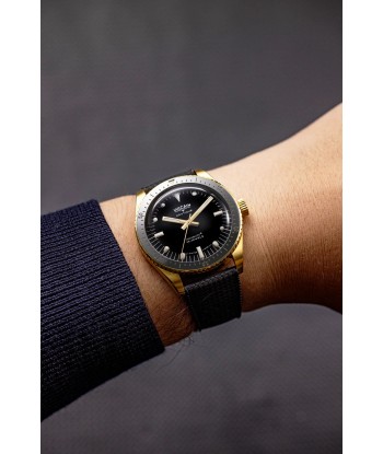 Montre Vulcain - Skindiver Nautique 38mm - Gold & Black les ctes