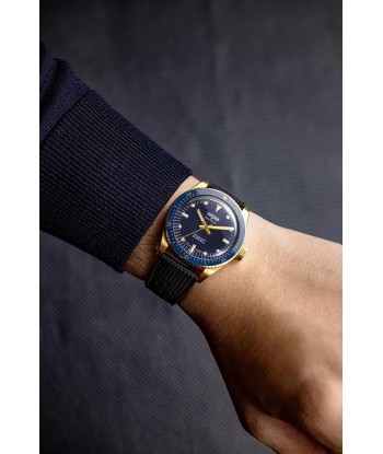 Montre Vulcain - Skindiver Nautique 38mm - Gold & Blue Venez acheter