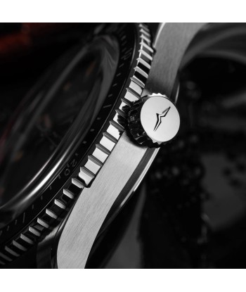 Montre Vulcain - Skindiver Nautique 38mm - Black (metal bracelet + rubber strap included) rembourrage situé sous