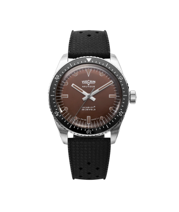 Montre Vulcain - Skindiver Nautique 38mm - "Coca Cola " Brown (metal bracelet + rubber strap included) store