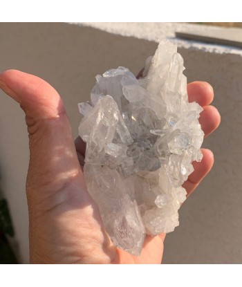 Amas de quartz cristal de roche pour collectionneur, une merveille ! france