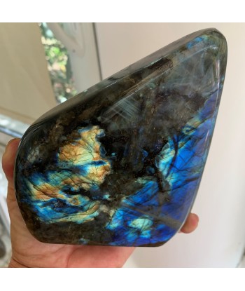 Grande pierre de labradorite bleue 1kg496g commande en ligne