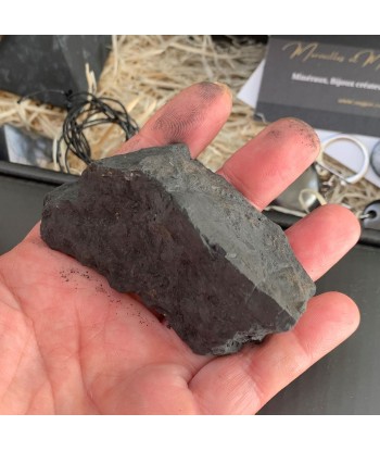 Coffret shungite "le neutralisateur d'ondes" 7 pierres de shungite naturelle, cadeau Noël offre 