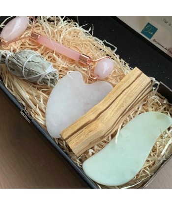 Coffret beauté massage Gua sha, bien-être, cadeau Noël maman À commander