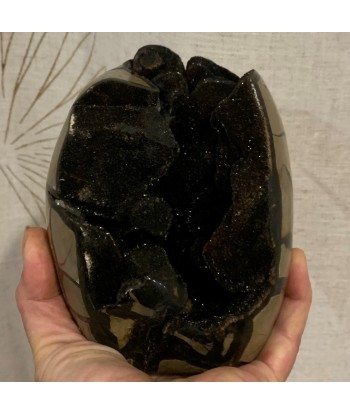 Septarian, septaria sauvage de 2kg183g une grave pollution 