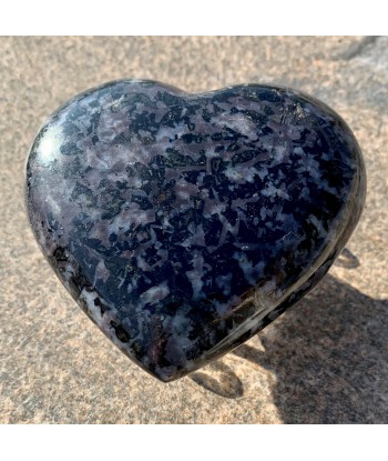 Coeur en gabbro "merlinite mystique", cœur en ligne des produits 