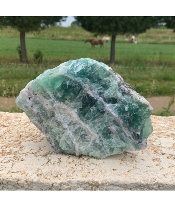 Grande Fluorine arc en ciel de 4kg 200g ! Une fluorite rare livraison et retour toujours gratuits