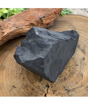 Grande shungite naturelle authentique, un magnifique bloc de shungite brute Venez acheter