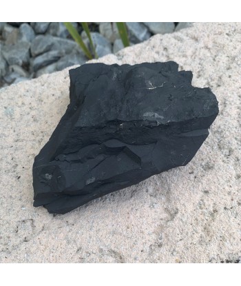 Grande shungite naturelle authentique, un magnifique bloc de shungite brute Venez acheter