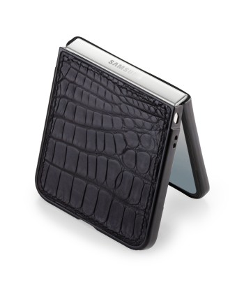 Coque cuir pour Samsung Galaxy Z Flip 5, 6 - Alligator de France