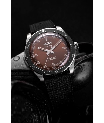 Montre Vulcain - Skindiver Nautique 38mm - "Coca Cola " Brown (metal bracelet + rubber strap included) store