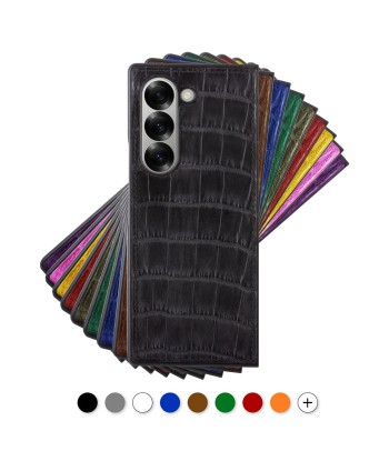 Coque cuir pour Samsung Galaxy Z Fold 5, 6 - Alligator à prix réduit toute l'année