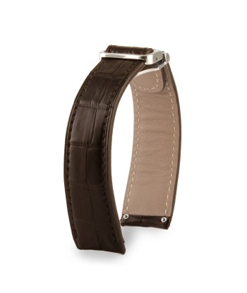 Ebel - Bracelet de montre cuir - Alligator (noir, gris, marron, bleu...) En savoir plus