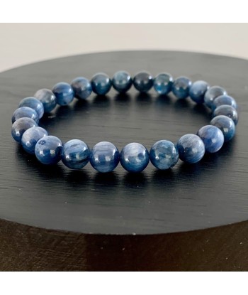 Bracelet en cyanite naturelle AAAA, bracelet en pierre kyanite bleu, Disthène plus qu'un jeu 