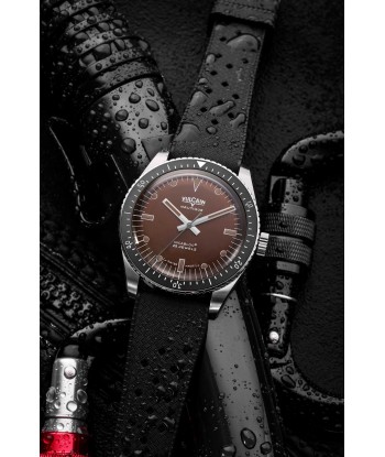 Montre Vulcain - Skindiver Nautique 38mm - "Coca Cola " Brown (metal bracelet + rubber strap included) store