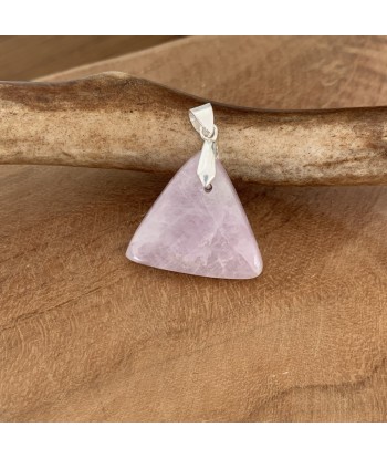 Pendentif Kunzite, qualité extra, véritable kunzite rembourrage situé sous