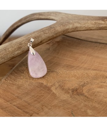 Pendentif en Kunzite argent 925, pierre de compassion et d'amour prix pour 