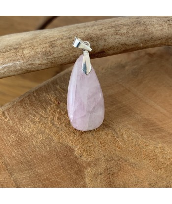 Pendentif en Kunzite argent 925, pierre de compassion et d'amour prix pour 