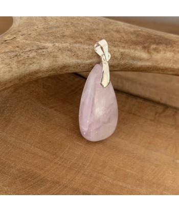 Pendentif en Kunzite argent 925, pierre de compassion et d'amour prix pour 