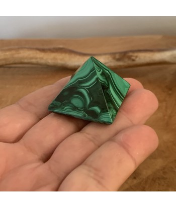 Pyramide en malachite authentique du Congo pour bénéficier 