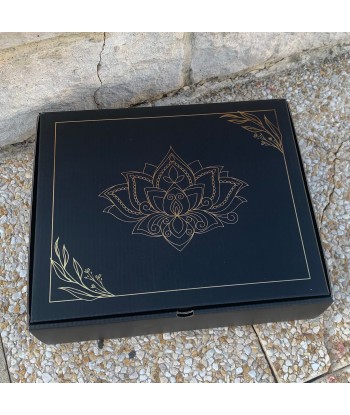 Coffret sélénite "énergie et lumière", coffret cadeau Noël lithothérapie vous aussi creer 