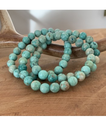 Beau Bracelet turquoise véritable du Pérou, pierre des chamanes Venez découvrir notre 