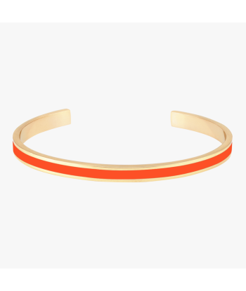 Bracelet jonc Bangle tangerine chez Cornerstreet bien 