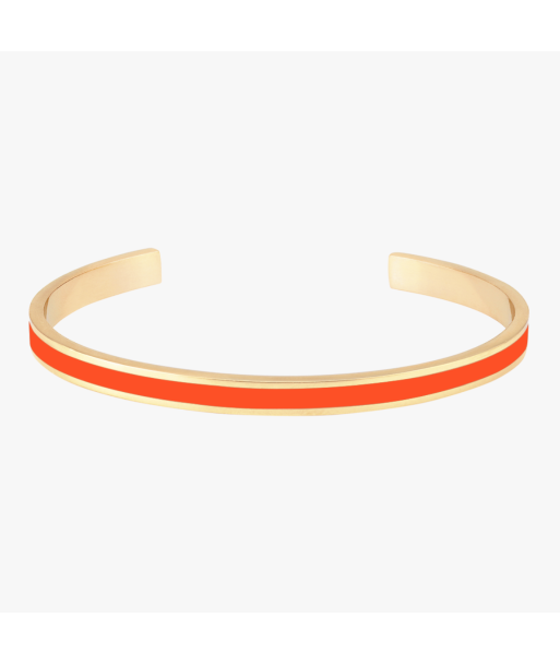 Bracelet jonc Bangle tangerine chez Cornerstreet bien 