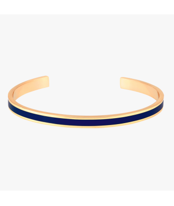 Bracelet jonc Bangle bleu nuit Faites des économies