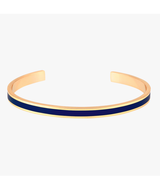 Bracelet jonc Bangle bleu nuit Faites des économies