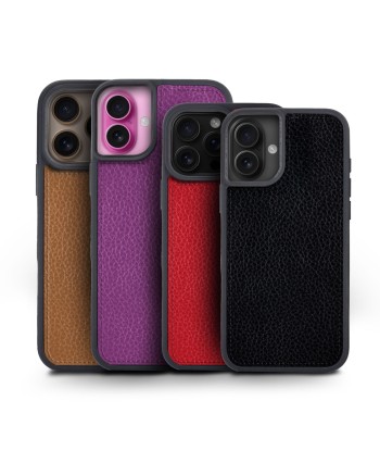 Coque "Sport case" cuir pour iPhone 16 ( Tous modèles ) - Buffle shop