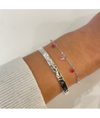 Bracelet jonc Isabel Argent le concept de la Pate a emporter 