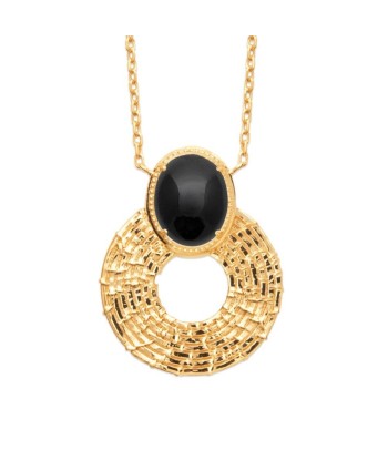 Collier Chic Black Plaqué or prix