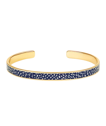 Bracelet jonc Cosmos Bleu nuit / blanc sable 50-70% off 