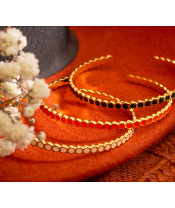 Bracelet jonc Lumi II tangerine acheter