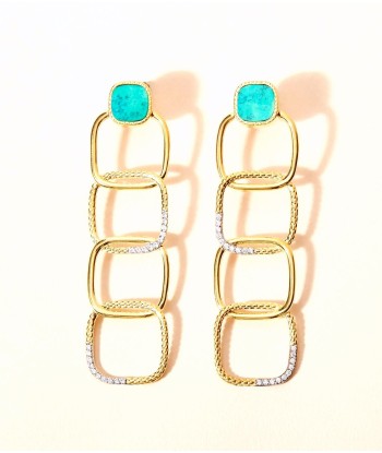 Boucles d'oreilles Kaïa Turquoise Be Maad Faites des économies