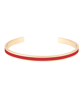 Bracelet Jonc Bangle Rouge salsa les ctes