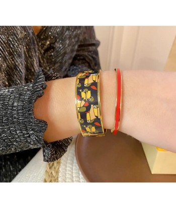 Bracelet Jonc Bangle Rouge salsa les ctes